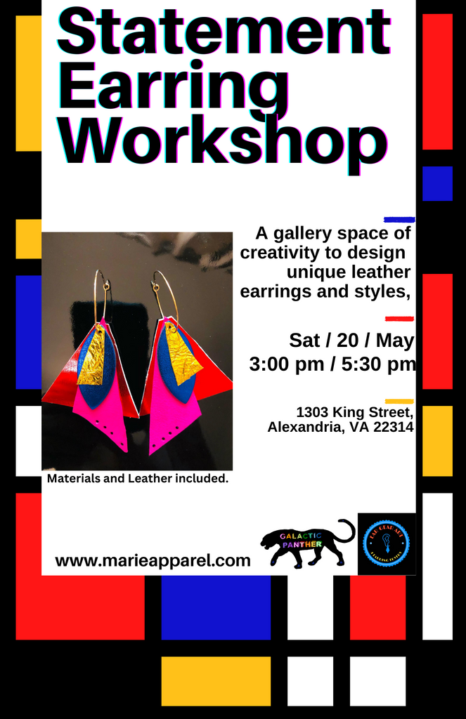 Statement Earring Workshop presented by Ear Gear Art